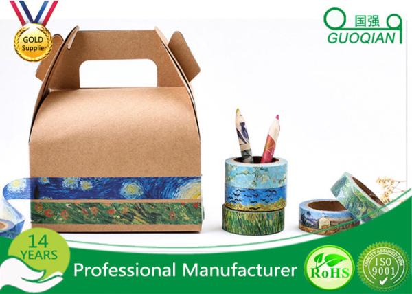 Van Gogh Painting Washi Paper Tape 1.5cm*7m For Album DIY Diary Decorative Stickers