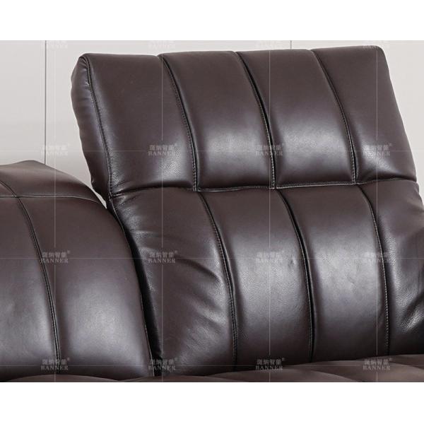 BN Italian Minimalist Living Room Electric Function Genuine Leather Sofa Home Furniture Functional Sofa Recliner