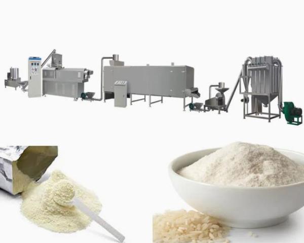 chaîne de fabrication du riz 150kg/hr de poudre de nourriture de machine nutritionnelle d'extrudeuse