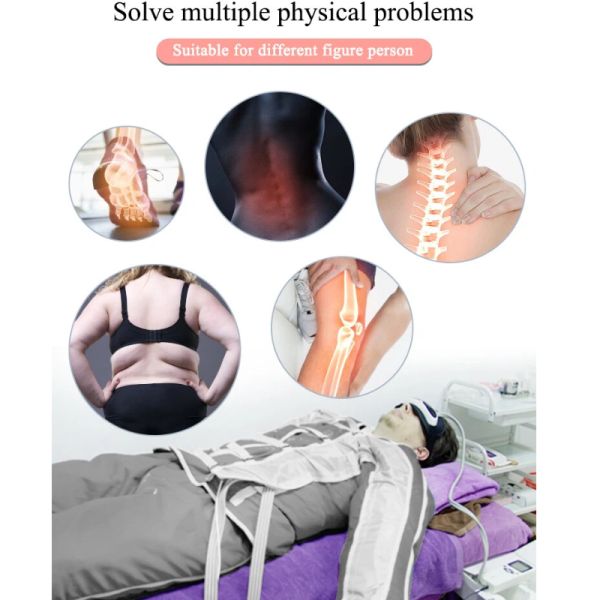 Infrared Air Pressure Lymphatic Drainage Machine 4 modes Pressotherapy Slimming Machine