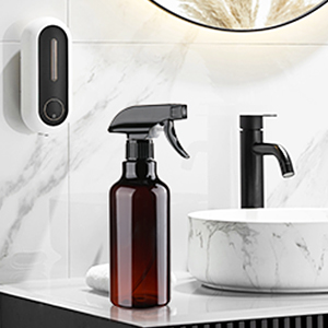 Plastic Spray Bottles Empty Spray Bottle 16.9oz/500ml 2 Pack Heavy Duty Spraying Bottles Mist/Stream Water Bottle