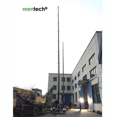 18m lockable pneumatic telescoping mast 70kg payloads-NR-3600-18000-70L