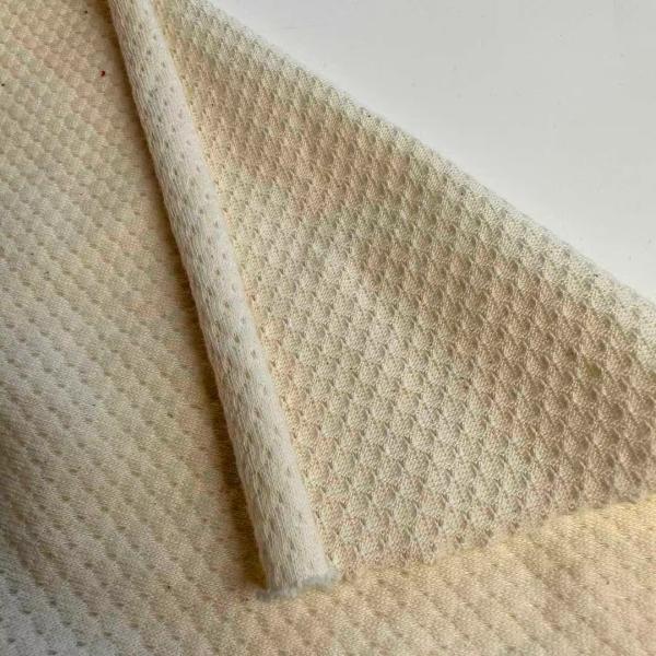 2025 Manufacturers' High Quality Waffle Knitted Fabrics 99%Cotton 1%Polyester Cheap Prices Popular for Women's Dress Clothing