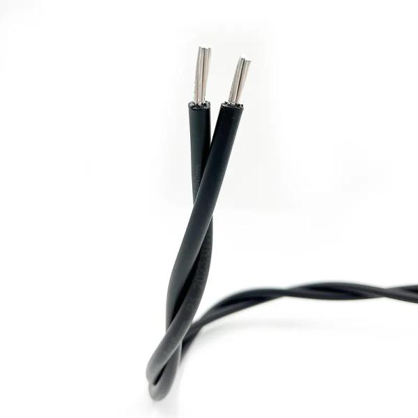 Braid Flexible 2*16 4*25mm2 Twisted Aerial Bundled Cable ABC Aluminum Overhead Round Cable PVC XLPE Insulated Cable