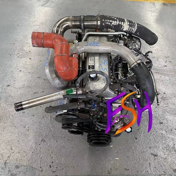 Medium-duty Applications J08E 7.7-liter inline-six Used Diesel Engine Assembly Hi no for trucks 