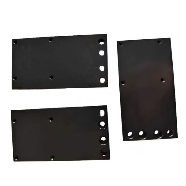 ISO9001 Certified Steel CNC Milling Parts with Blackened Surface Treatment and Factory Price