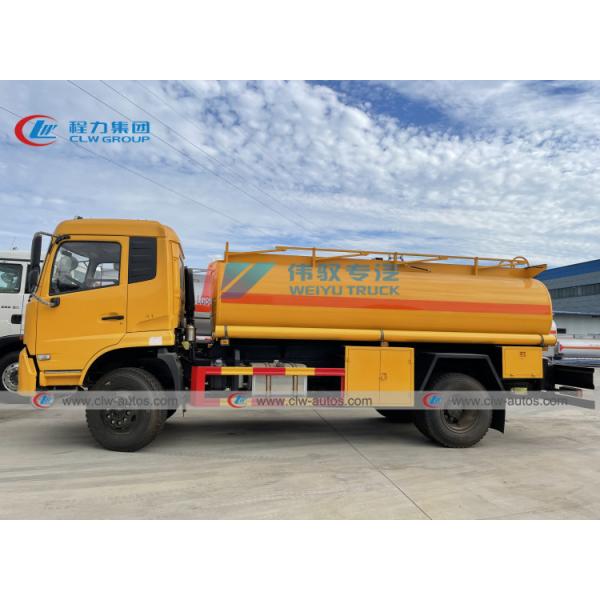 Dongfeng 6 Wheeler RHD 10000L Mobile Oil Tanker Truck