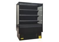 SEMI o vertical refrigerou a garra do quadrado e vai o refrigerador R404a da exposição