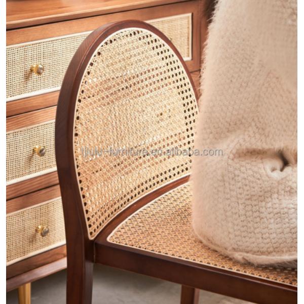 Nordic Chair Modern Solid Wooden Dining Room Chairs for Mail Packing Y and Customized Designs