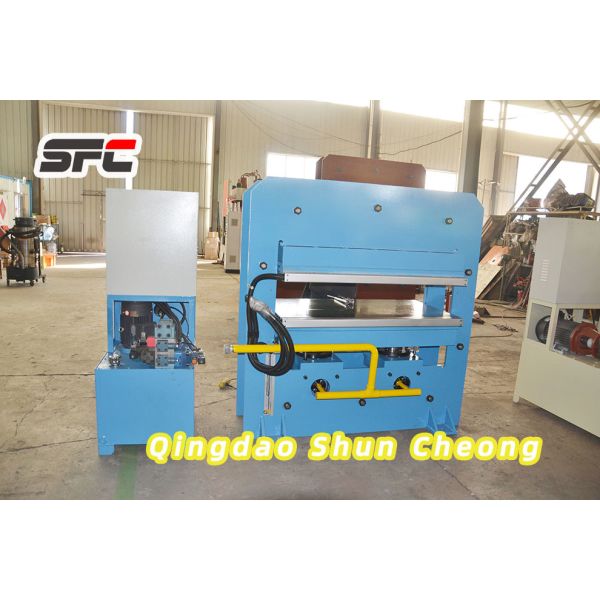 PLC Control Hydraulic Frame Rubber Vulcanizing Press Machine with Customized Size and 0-100MPa Pressure Range
