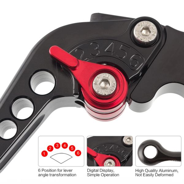 Make Your Yamaha YFZ 350 Banshee Stand Out with CNC Adjustable Brake and Clutch Levers