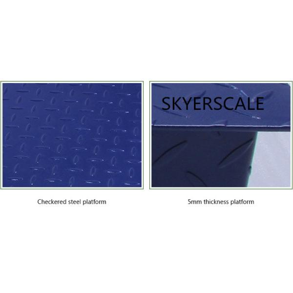 Balances galvanisées à chaud de plancher d'acier au carbone de plate-forme simple