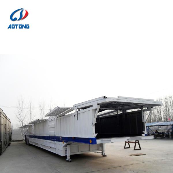 2-Axle Car Carrier Trailer 18T-28T Capacity with ABS
