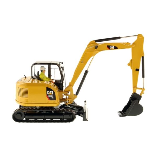 Diecast Masters Hydraulic Excavator Model with Tools Alloy Construction Vehicle 1/32 Scale 85239C