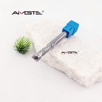 Bit de enrutador de compresión de carburo de tungsteno 0,6 μm / 0,8 μm Bit de enrutador para la madera