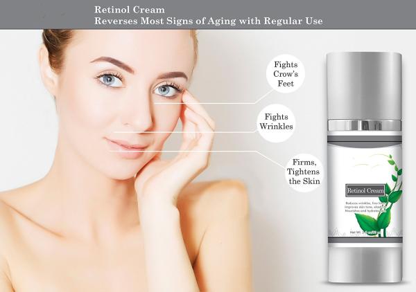 2.5% Retinol Organic Eye Cream , Anti Aging Hydrating Eye Cream For Dark Circles