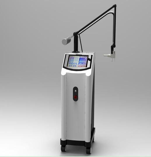 Anti-Aging RF Co2 Fractional Laser Machine For Mouth / Eye Fine Wrinkle Removal