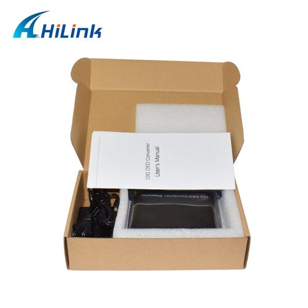 Mini 10G OEO Converter 10G SFP+ TO SFP+ Media Converter For Long Haul Transmission