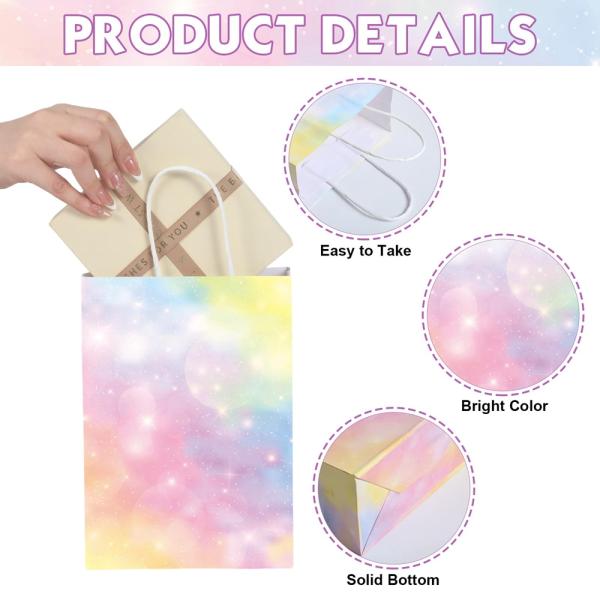 CMYK 4 Color Offset Printing Tote Boutique Gift Carry Paper Shopping Bag Reasonable