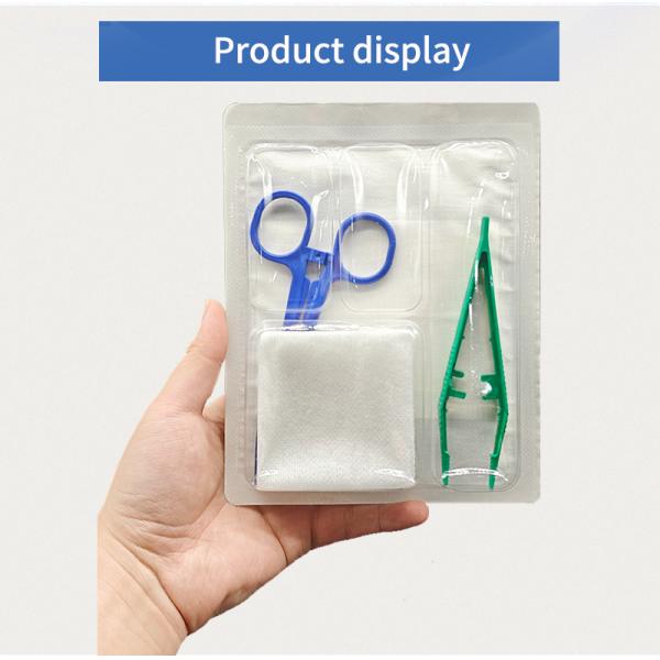Customized Medical Field Dressing Kit Tray Hospital Sterile Disposable Dressing Kit Suture Removal Kit
