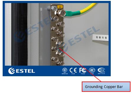 Heat Insulation PEF Battery Storage Cabinet Outdoor Rack Enclosure 3 Shelves Cooling