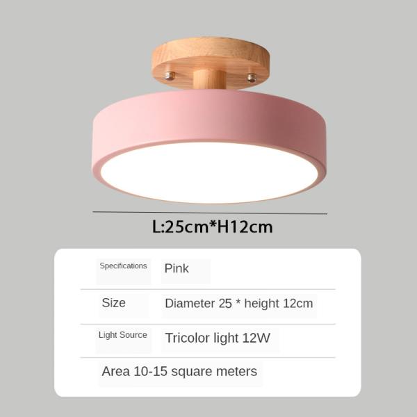 Bedroom living room ceiling chandelier bedroom nordic wooden ceiling light（WH-WA-18)