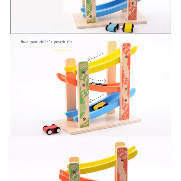 Wooden Educational Baby Developmental Toys Glider Multilayer Children Boys