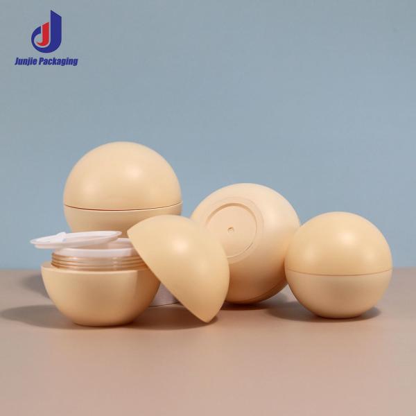 Contenant en plastique en forme d'oeuf de 50 g pour crème pour bébé pour produits de soins de la peau
