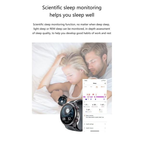 S26 Smart Watch 1.43 Inch AMOLED BT Calling Air Pump Blood Pressure Monitor SmartWatch