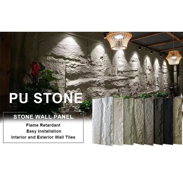 Hot Sale PU Stone Wall Panel Lightweight Artificial Stone for Exterior Interior Decoration