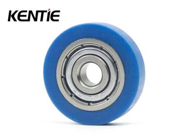 625ZZ Ball Bearing Pulley / Rowing Machine Seat Roller PU Coat Glass Balcony Wheel