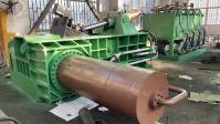 Tubes de ferraille Carrosserie de voiture Shell Balling Press Machine Déchets de métal Baler 2-3 tonnes/h Capacité 37kW