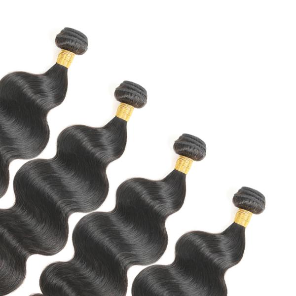 8A Unprocessed Healthy Body Wave Weave Hair 16 Inch 4 Bundles No Tangle