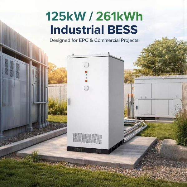 Commercial and Industrial Battery Energy Storage System with 50 KWh To 5 MWh