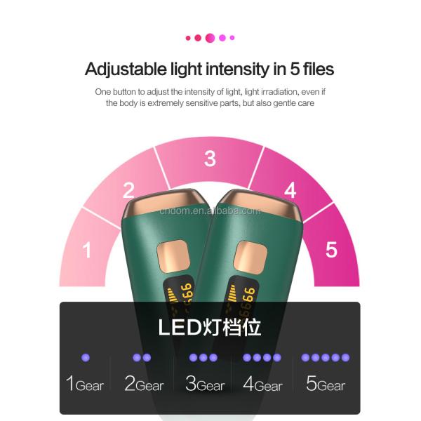 Experience Professional Results at Home with Our OEM Logo IPL Hair Removal Device