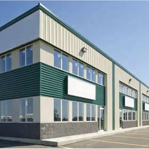 GB Standard Steel Structural Building with Skylight and Custom Color