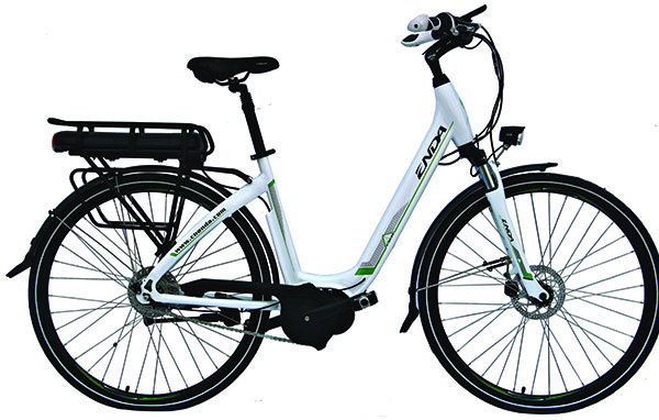 25KM/H Electric Folding Commuter Bike With 36V 250W Mid Drive Motor