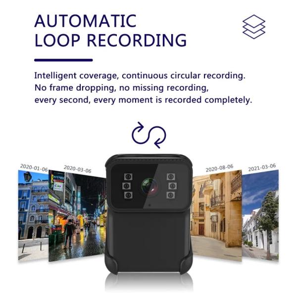 Универсальное водоустойчивое ночное видение рекордера камеры DVR спорт