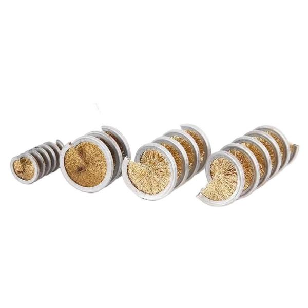 OEM Industrial Espiral bobina de Primavera escova de nylon Espiral escova para desmontar