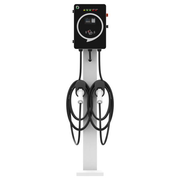 Wall Mounted Portable Ev Charger High Strength With 5m Type 2 Cable RFID Cards Included
