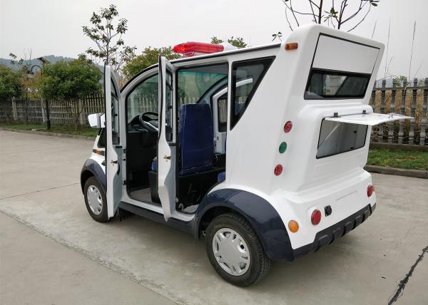 R12 Vacuum Tire Light Weight Electric Patrol Car With Rear LED Screen