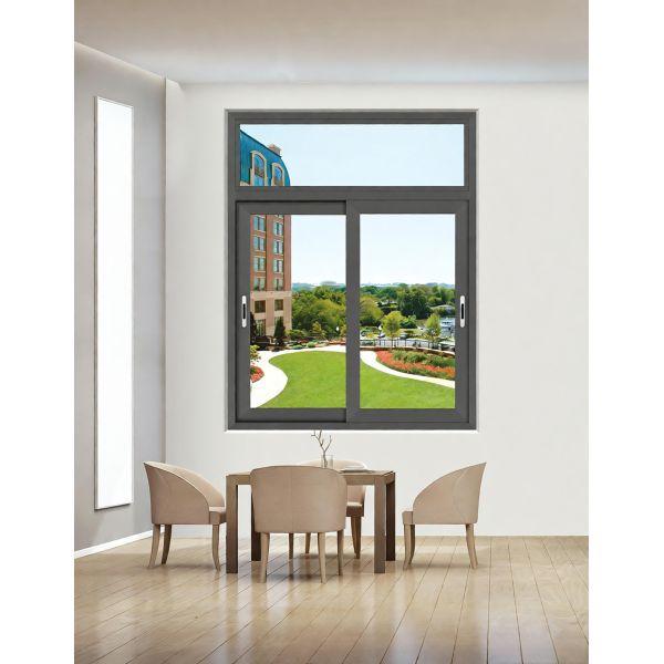 GC80 Ventana Corredera de Aluminio con Recubrimiento en Polvo Ventanas Correderas Personalizadas