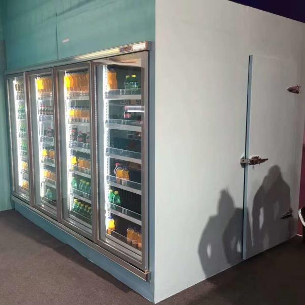 Anti - Scratch Farms Walk In Chiller With Glass Door Temp. -40-20℃