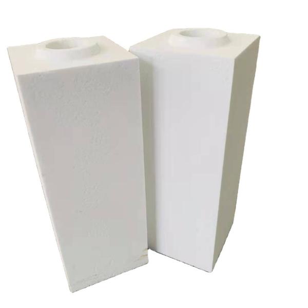 High Compression Strength Refractory Corundum Bricks for Steel Industry Furnace White