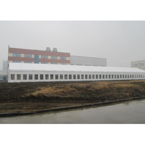 Pvc Fabric Cover Industrial Warehouse Tent , Temporary Industrial Tent Structures