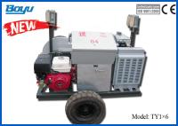 Linha aérea tensor hidráulico do número 5 do sulco do equipamento com motor de gasolina HONDA para a corda do nylon da corda de Dyneema