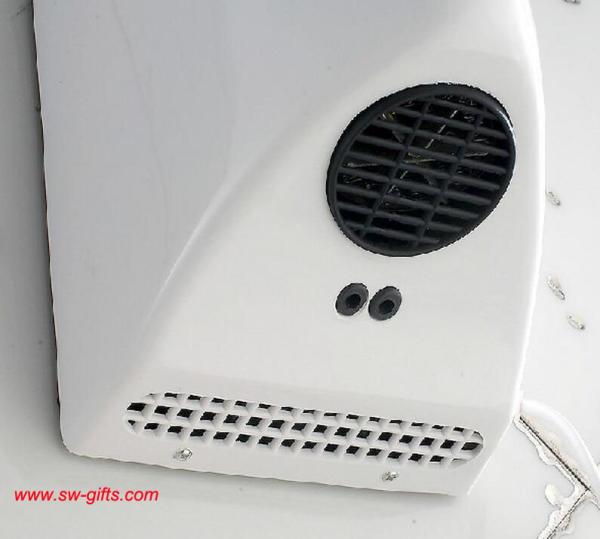Household Toilet Hand Dryer Infrared Induction System For High Speed Dry Hand White Simpli