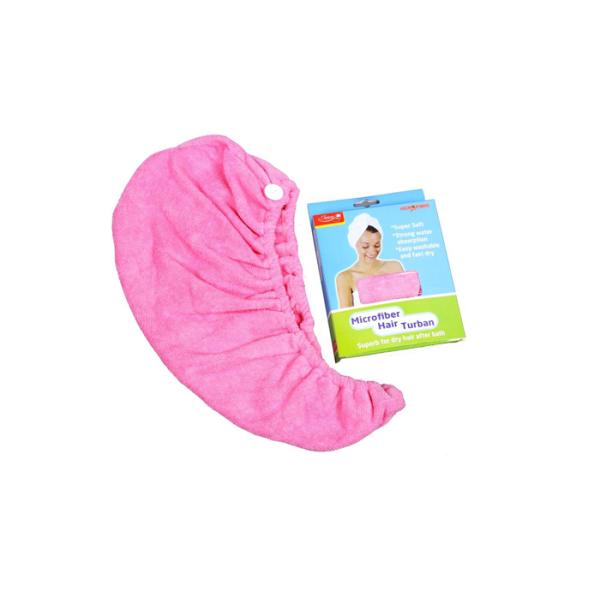 Various Colors Hair Drying Towel Wrap , Quick Dry Hair Towels 250GSMg