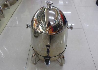 Restaurant Buffet Equipment , Catering Buffet Equipment 12 Liter Coffee Chafer Urn