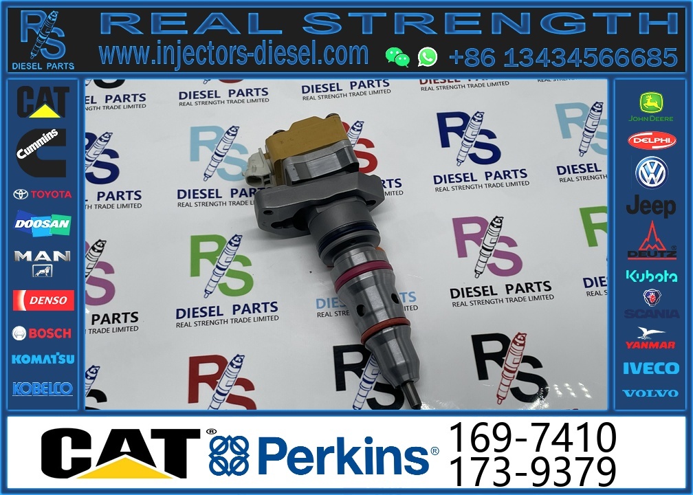 Original Size Caterpillar Fuel Injector for 3126 3126B Diesel Engines with OE Number 169-7410